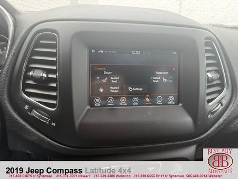 Used 2019 Jeep Compass Latitude w/ Cold Weather Group AWD/4WD image 26