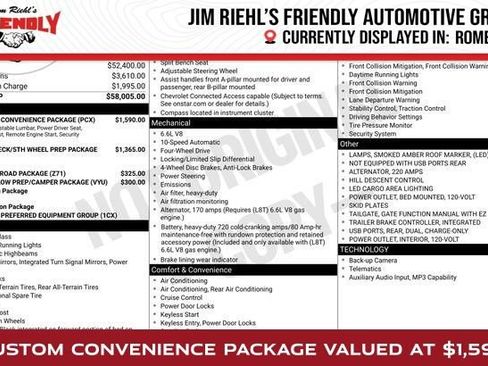 Used 2024 Chevrolet Silverado 2500 Custom w/ Custom Convenience Package AWD/4WD image 1