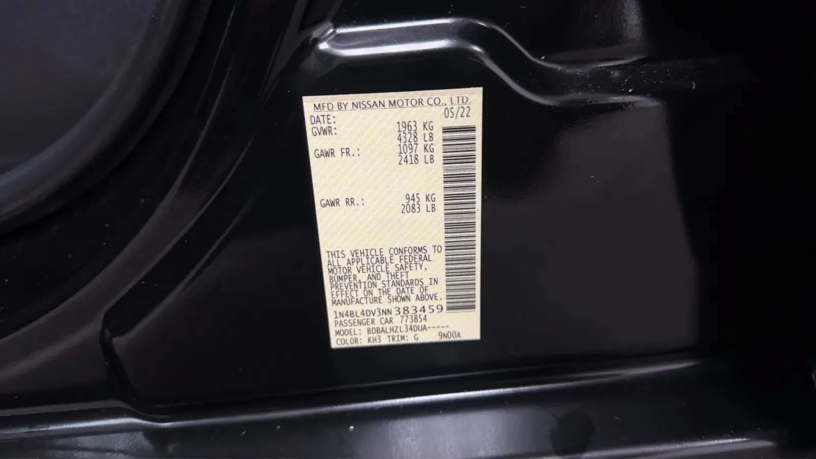 Used 2022 Nissan Altima 2.5 SV FWD image 24