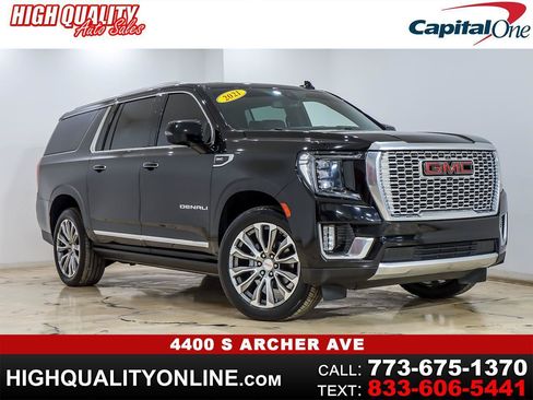 Used 2021 GMC Yukon XL Denali w/ LPO, Illumination Package AWD/4WD image 1