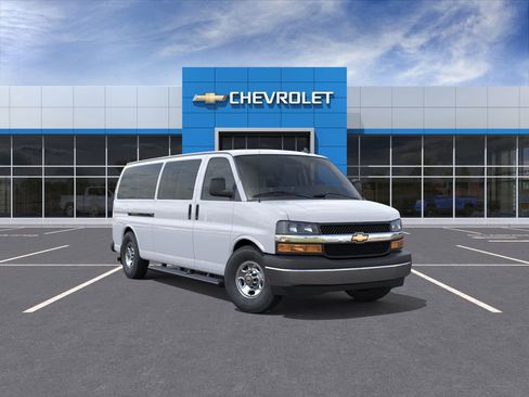 New 2025 Chevrolet Express 3500 LS w/ Chrome Appearance Package RWD image 1