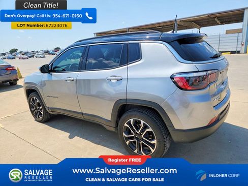 Used 2022 Jeep Compass Limited AWD/4WD image 3