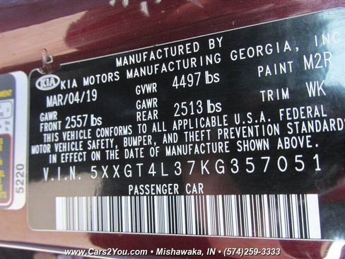 Used 2019 Kia Optima LX w/ LX 17" Wheel Package image 28