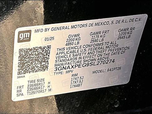 Used 2025 Chevrolet Equinox LT AWD/4WD image 23