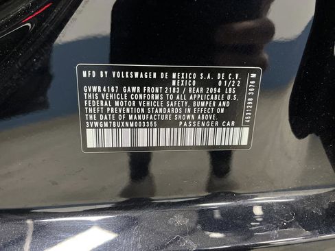 Used 2022 Volkswagen Jetta SEL image 38