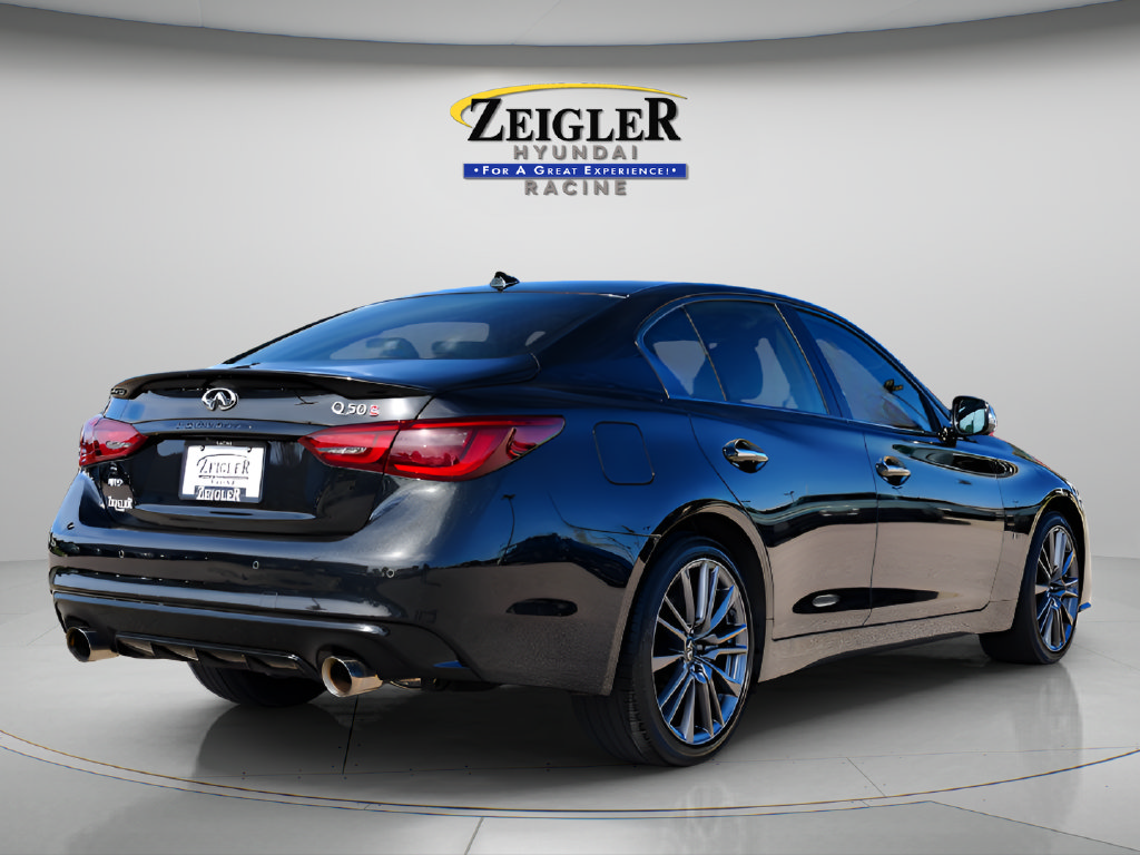 Used 2022 INFINITI Q50 Red Sport 400 AWD/4WD image 7