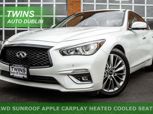 Used 2021 INFINITI Q50 Luxe AWD/4WD image 1