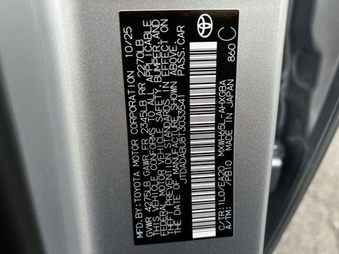 New 2026 Toyota Prius XLE image 29