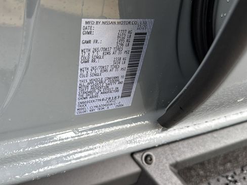 New 2026 Nissan Frontier PRO-4X w/ Pro-4x Convenience Package image 32