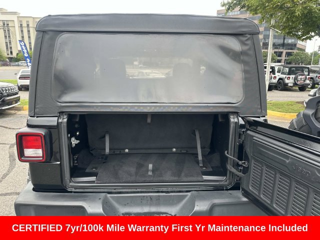 Certified 2021 Jeep Wrangler Sport AWD/4WD image 12