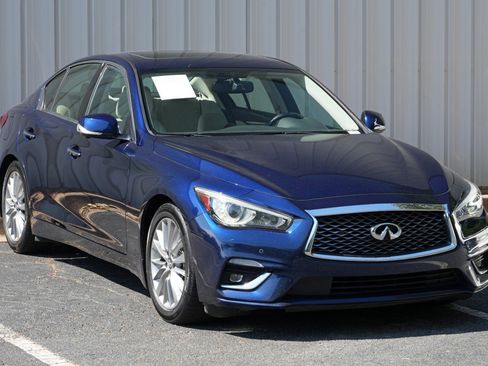 Used 2022 INFINITI Q50 Luxe w/ Cargo Package RWD image 55