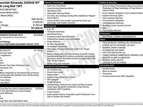 New 2024 Chevrolet Silverado 2500 W/T w/ WT Convenience Package image 4