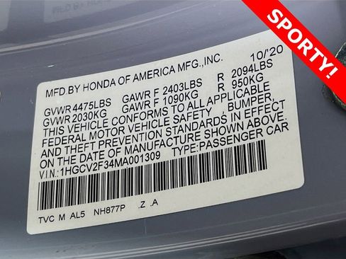 Used 2021 Honda Accord Sport image 32