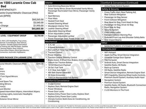 Used 2023 RAM 1500 Laramie AWD/4WD image 24
