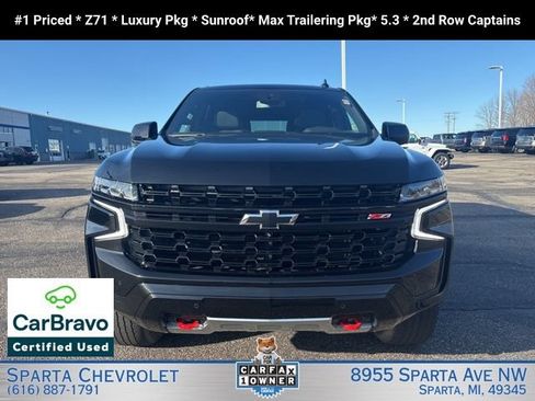 Certified 2024 Chevrolet Tahoe Z71 w/ Luxury Package AWD/4WD image 8