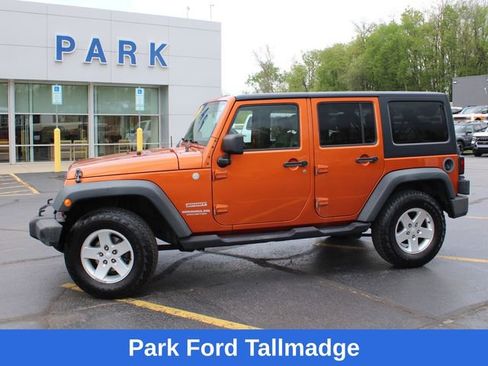 Used 2010 Jeep Wrangler Unlimited Sport AWD/4WD image 1