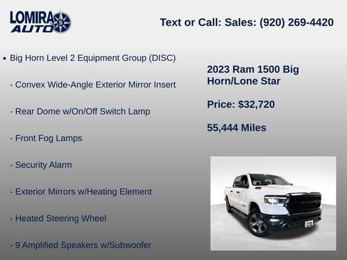 Used 2023 RAM 1500 Big Horn AWD/4WD image 27