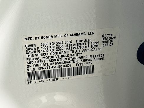 Used 2018 Honda Pilot EX-L image 12