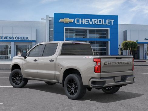 New 2026 Chevrolet Silverado 1500 Custom w/ LPO, Dark Essentials Package AWD/4WD image 5