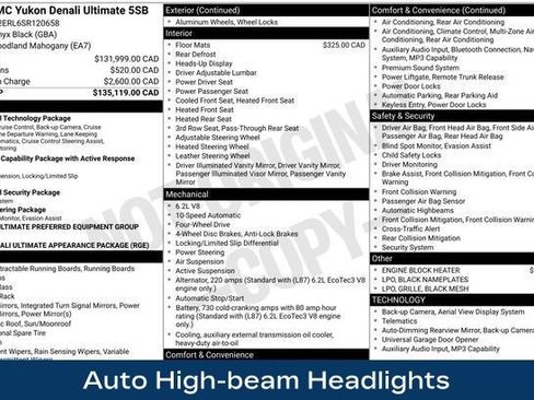 Used 2025 GMC Yukon Denali Ultimate AWD/4WD image 13