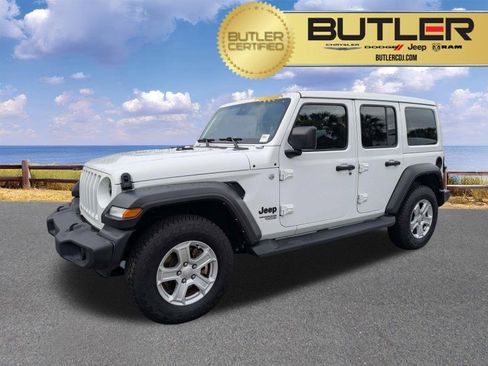 Used 2021 Jeep Wrangler Unlimited Sport w/ Sun And Sound Package AWD/4WD image 1