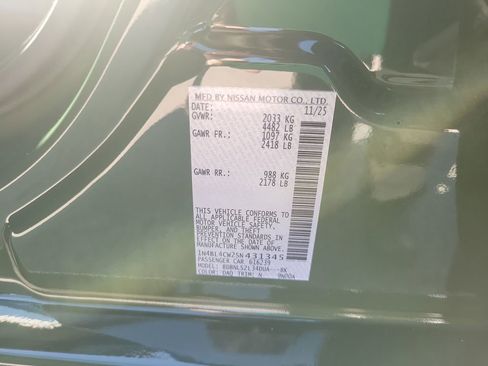 New 2025 Nissan Altima 2.5 SR image 28