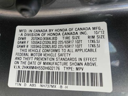 Used 2013 Honda CR-V EX image 33