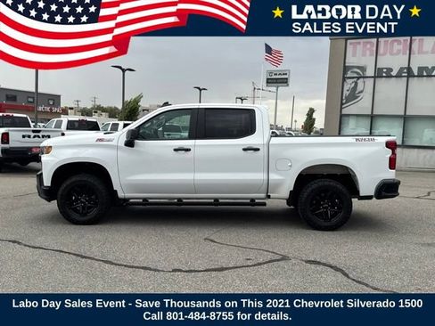 Used 2021 Chevrolet Silverado 1500 Custom Trail Boss AWD/4WD image 2