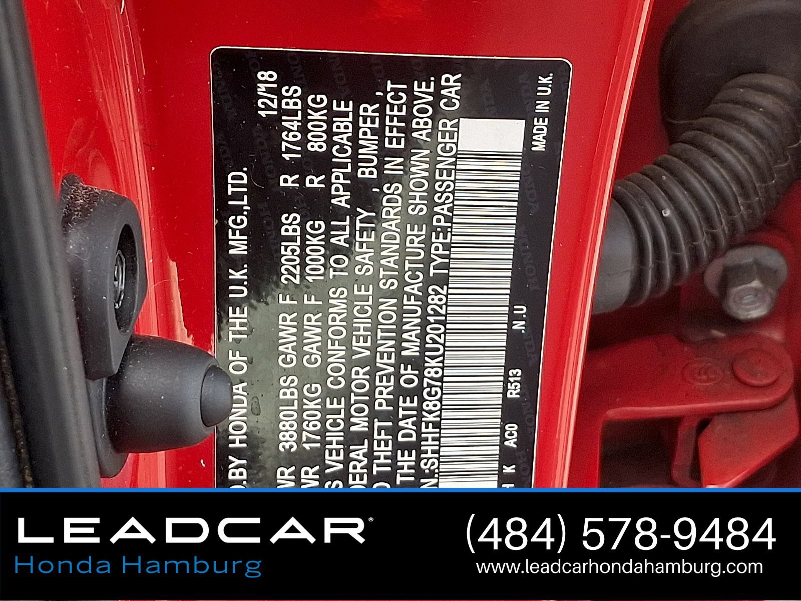Used 2019 Honda Civic Type R image 27
