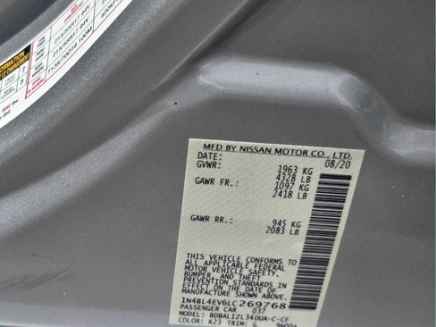 Used 2020 Nissan Altima 2.5 SL FWD image 21