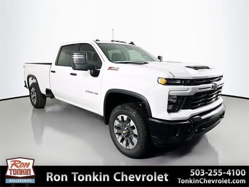 New 2025 Chevrolet Silverado 2500 Custom w/ Custom Value Package AWD/4WD image 1