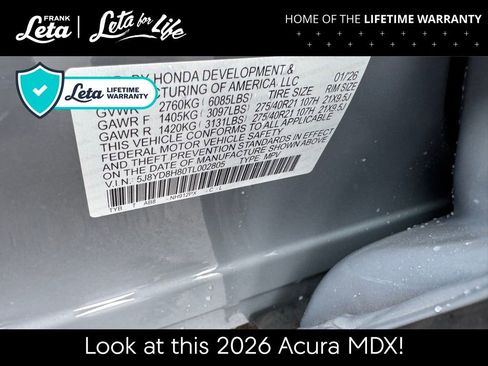 New 2026 Acura MDX Type S image 31