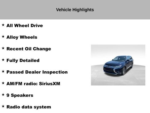 Used 2016 Mitsubishi Outlander GT AWD/4WD image 9