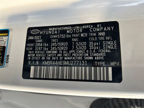 Used 2021 Hyundai Palisade SEL w/ Premium Package image 35