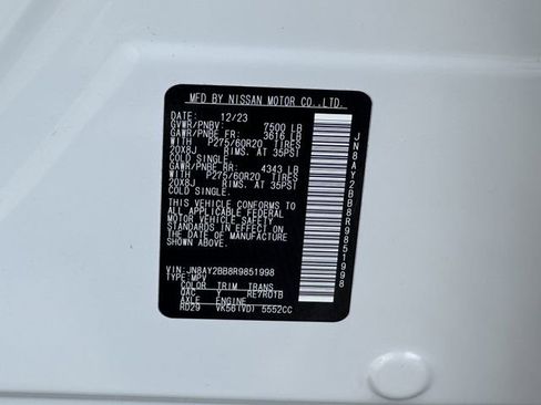 Used 2024 Nissan Armada SL w/ Midnight Edition Package image 34