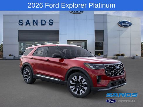 New 2026 Ford Explorer Platinum w/ LUX Leather Package AWD/4WD image 7