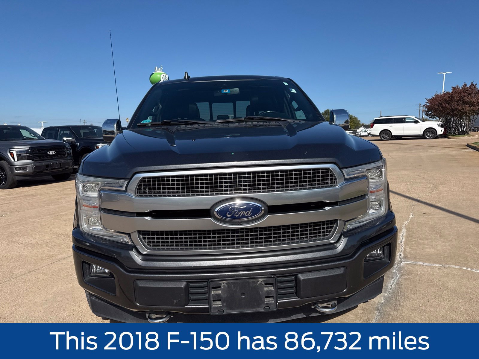 Used 2018 Ford F150 Platinum w/ Equipment Group 701A Luxury AWD/4WD image 2