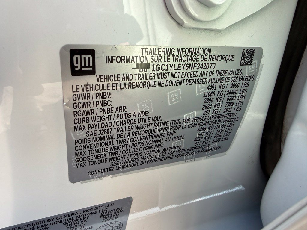Used 2022 Chevrolet Silverado 2500 W/T w/ Gooseneck/5TH Wheel Package AWD/4WD image 60