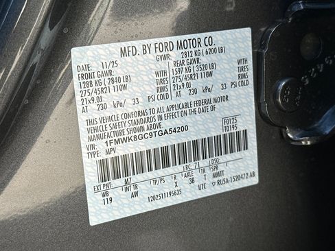 New 2026 Ford Explorer ST w/ Sun And Sound Package image 28