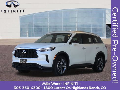 Certified 2023 INFINITI QX60 Luxe w/ Cargo Package AWD/4WD image 1