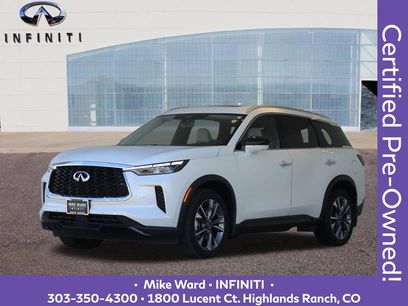 Certified 2023 INFINITI QX60 Luxe w/ Cargo Package