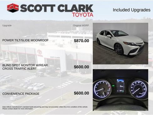 Used 2023 Toyota Camry SE w/ Convenience Package FWD image 8