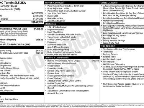 Used 2023 GMC Terrain SLE w/ Driver Convenience Package FWD image 23