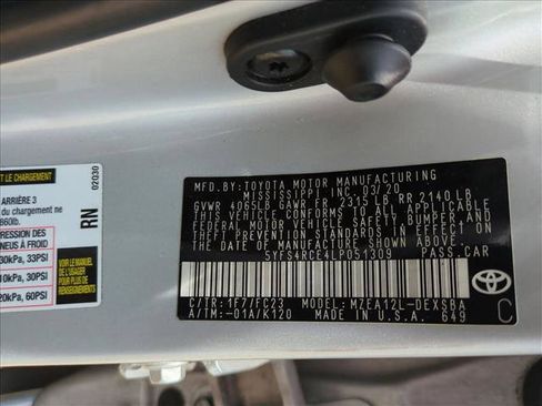 Used 2020 Toyota Corolla SE FWD image 15