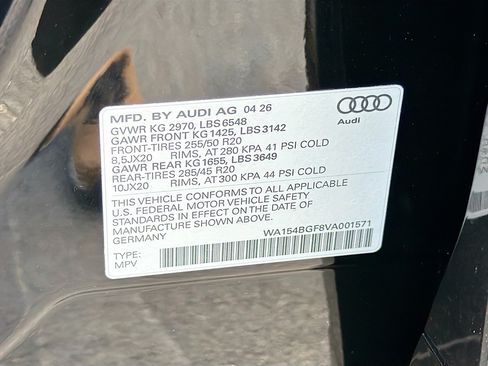 New 2027 Audi Q6 e-tron Premium Plus AWD/4WD image 40