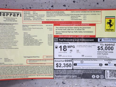 Used 2018 Ferrari 488 GTB image 40