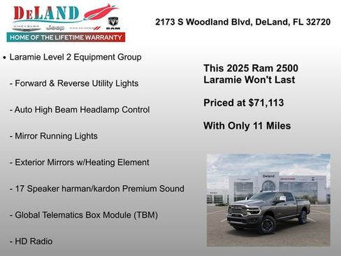 New 2025 RAM 2500 Laramie image 25