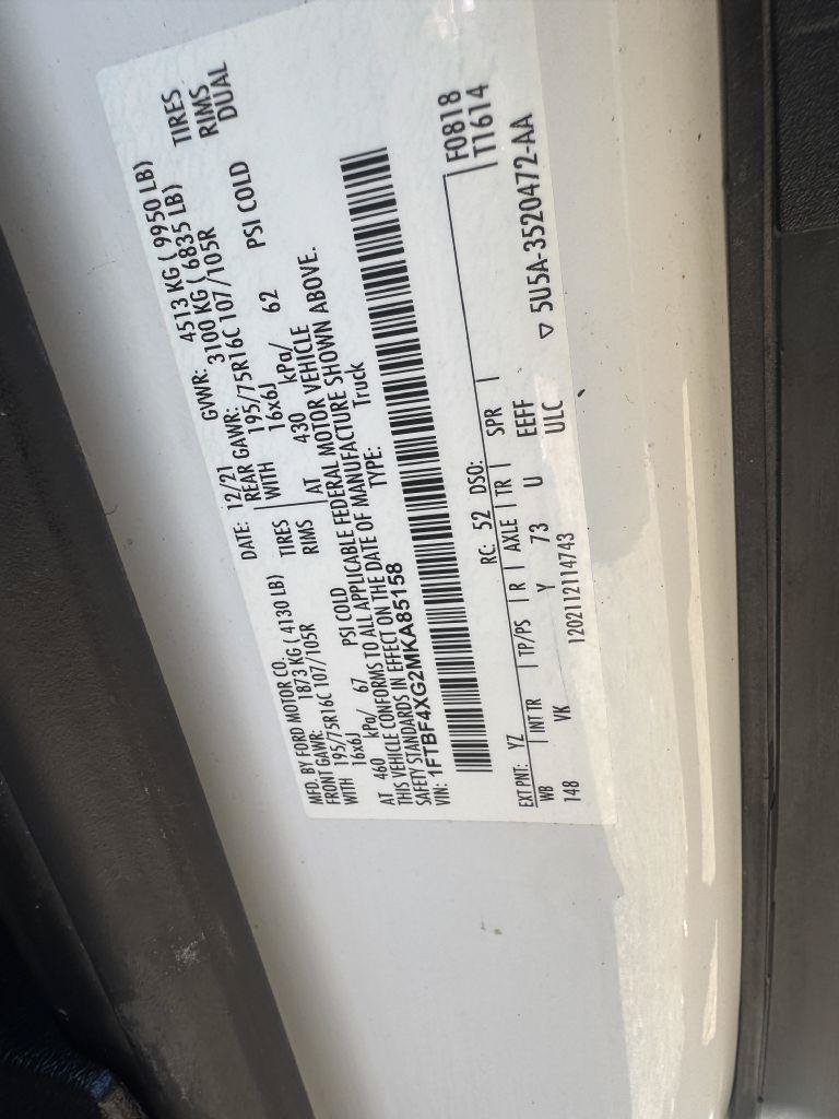 Used 2021 Ford Transit 350 148 High Roof Extended DRW w/ Upfitter Package RWD image 20