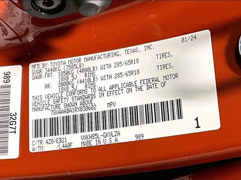 Certified 2024 Toyota Sequoia TRD Pro image 18