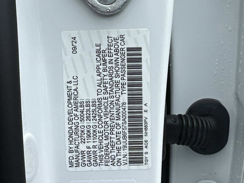 Certified 2025 Acura TLX SH-AWD w/ A-SPEC Pkg image 31